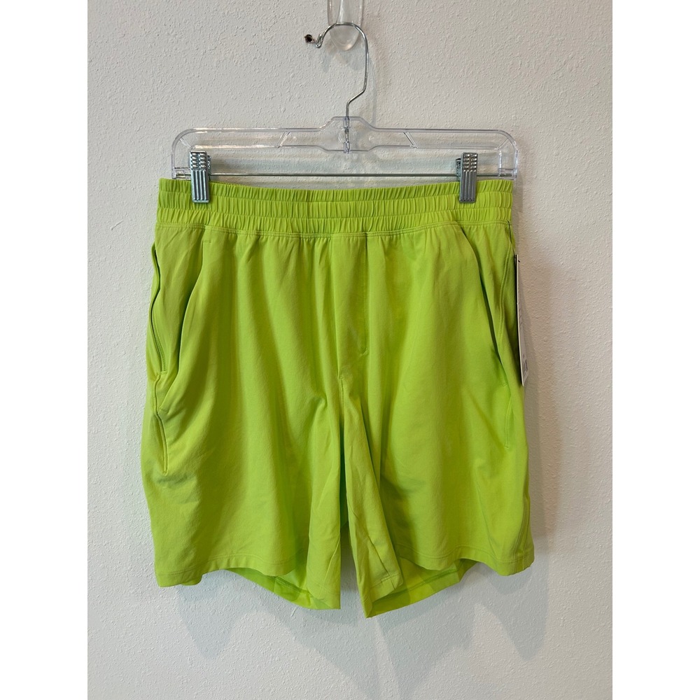 Lululemon Pace Breaker Short 7" Sour Apple Green Mens Medium NWT